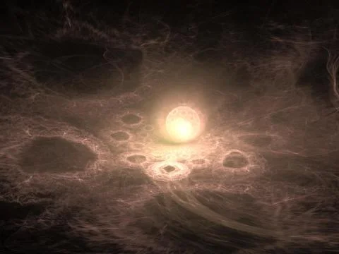 Imaginatory fractal background Image Stock Illustration