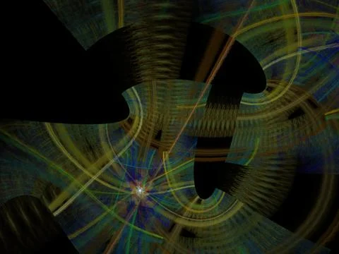 Imaginatory fractal background Image Stock Illustration