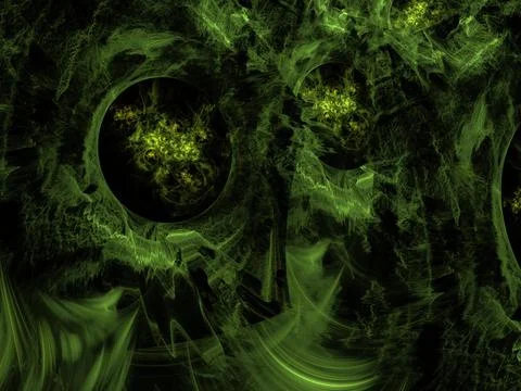 Imaginatory fractal background Image Stock Illustration