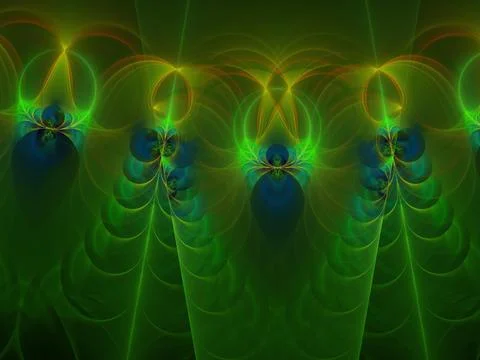 Imaginatory fractal background Image 스톡 일러스트