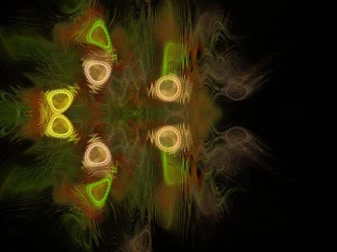 Imaginatory fractal background Image 스톡 일러스트
