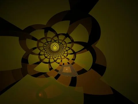 Imaginatory fractal background Image Stock Illustration
