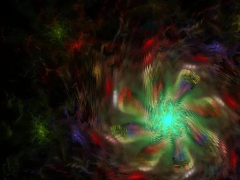 Imaginatory fractal background Image Illustrazione stock