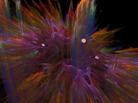 Imaginatory fractal background Image Illustrazione stock