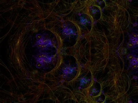 Imaginatory fractal background Image 스톡 일러스트