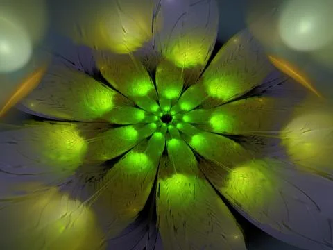 Imaginatory fractal background Image 스톡 일러스트