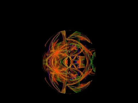 Imaginatory fractal background Image 스톡 일러스트