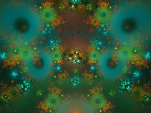 Imaginatory fractal background Image Stock Illustration