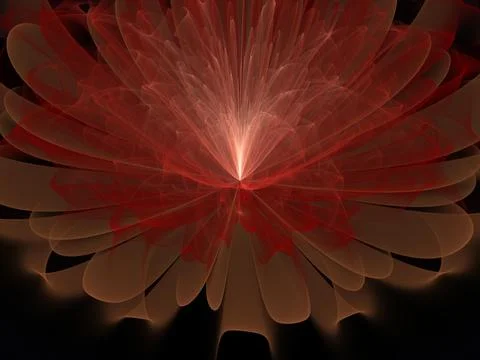 Imaginatory fractal background Image Stock Illustration