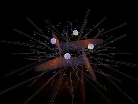 Imaginatory fractal background Image Illustrazione stock