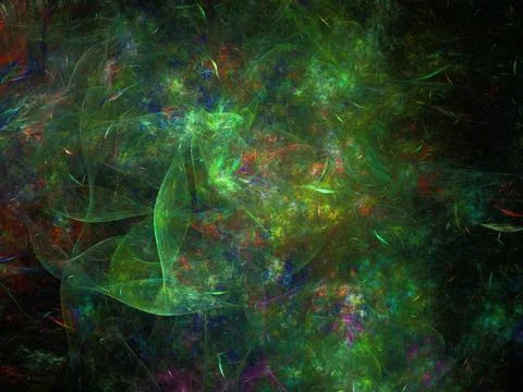 Imaginatory fractal background Image Stock Illustration