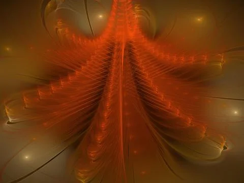 Imaginatory fractal background Image Stock Illustration