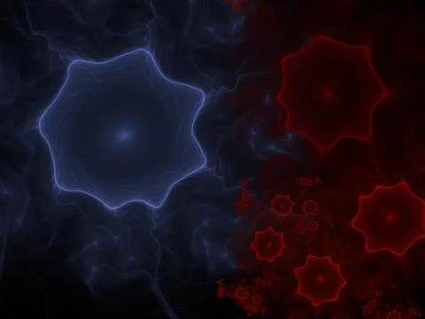 Imaginatory fractal background Image 스톡 일러스트