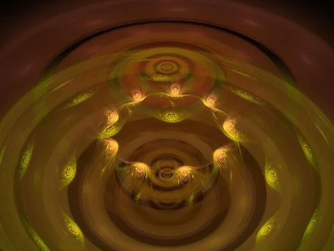 Imaginatory fractal background Image イラスト素材
