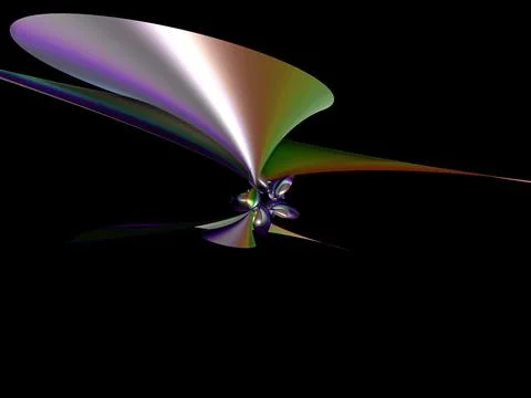 Imaginatory fractal background Image Stockillustratie