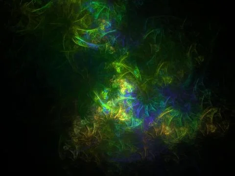 Imaginatory fractal background Image Stock Illustration
