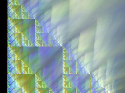 Imaginatory fractal background Image Stock Illustration