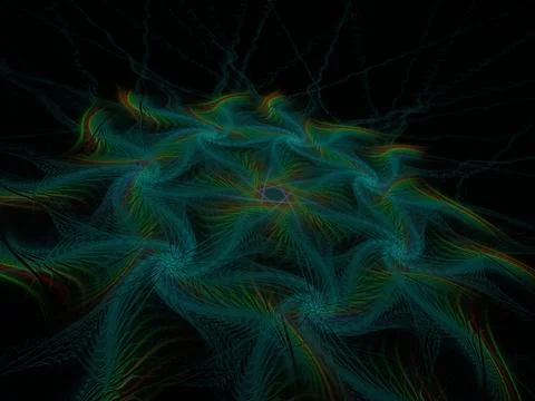 Imaginatory fractal background Image 스톡 일러스트