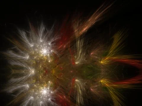 Imaginatory fractal background Image 스톡 일러스트