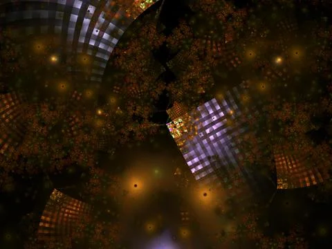 Imaginatory fractal background Image 스톡 일러스트