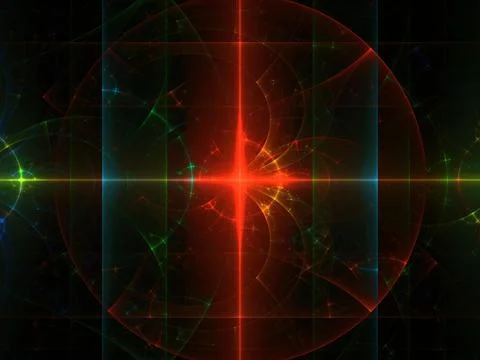 Imaginatory fractal background Image Stock Illustration