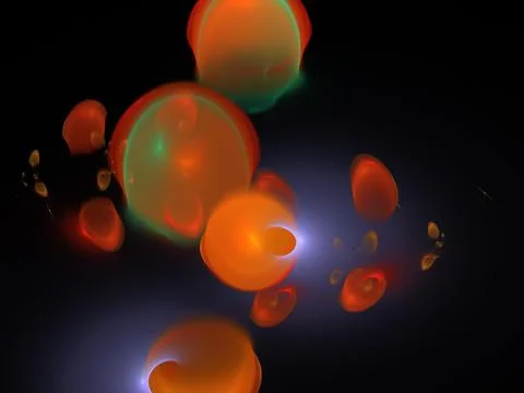 Imaginatory fractal background Image 스톡 일러스트