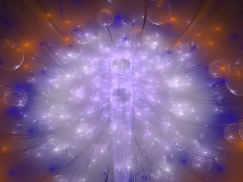 Imaginatory fractal background Image Stock Illustration