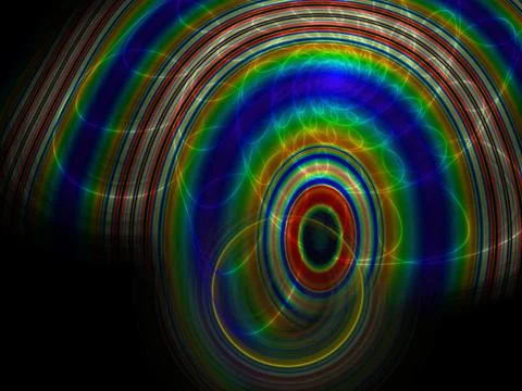 Imaginatory fractal background Image 스톡 일러스트