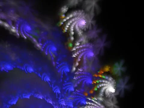 Imaginatory fractal background Image Stock Illustration