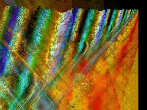 Imaginatory fractal background Image 스톡 일러스트