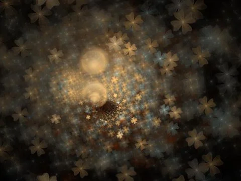 Imaginatory fractal background Image Stock Illustration