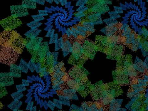Imaginatory fractal background Image Stock Illustration