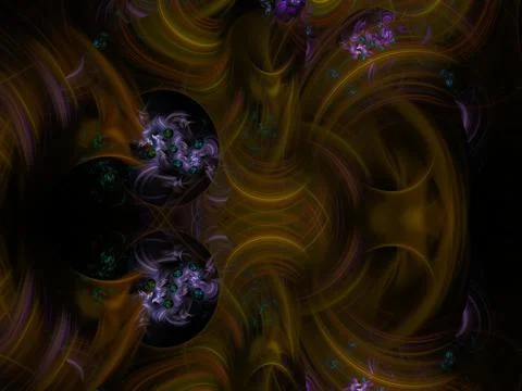 Imaginatory fractal background Image Stock Illustration