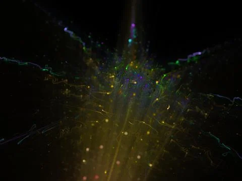 Imaginatory fractal background Image Stock Illustration