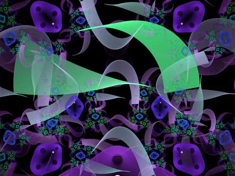 Imaginatory fractal background Image Stock Illustration
