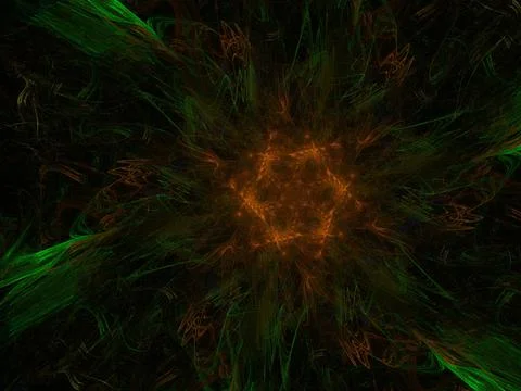Imaginatory fractal background Image Stock Illustration