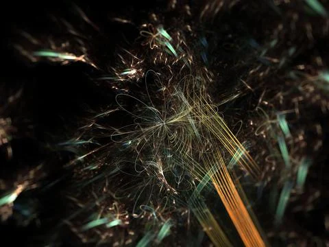 Imaginatory fractal background Image Stock Illustration