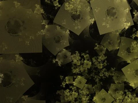Imaginatory fractal background Image Stock Illustration