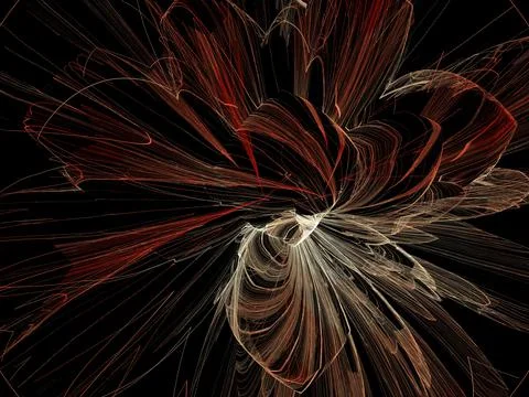Imaginatory fractal background Image Stock Illustration