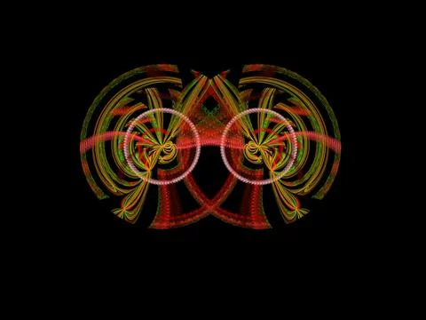 Imaginatory fractal background Image Stock Illustration