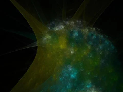 Imaginatory fractal background Image Stock Illustration