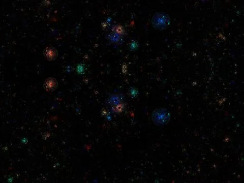 Imaginatory fractal background Image Stock Illustration