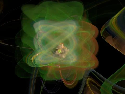 Imaginatory fractal background Image Stock Illustration