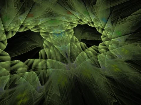 Imaginatory fractal background Image Stock Illustration