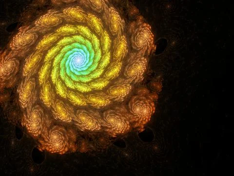 Imaginatory fractal background Image Stock Illustration