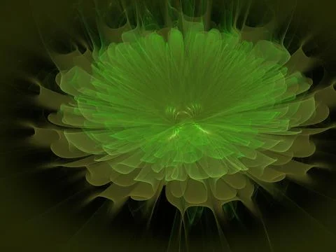 Imaginatory fractal background Image Stock Illustration