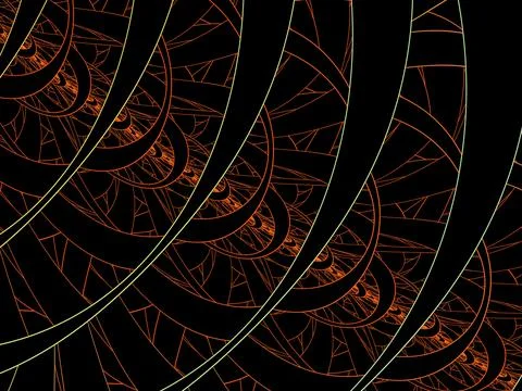 Imaginatory fractal background Image Stock Illustration
