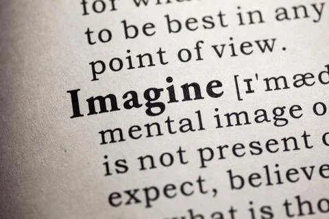 Imagine Stock Illustration