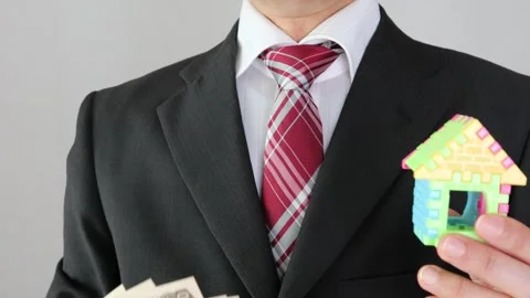 Imagine paying rent Stock Footage 325690649