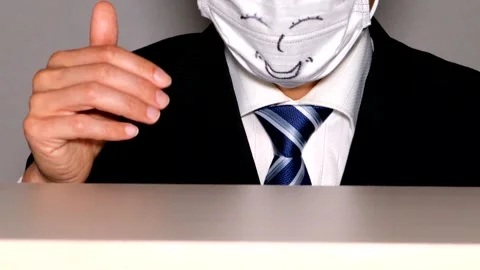 Imagine a smiling businessman. Stock Footage 334869015